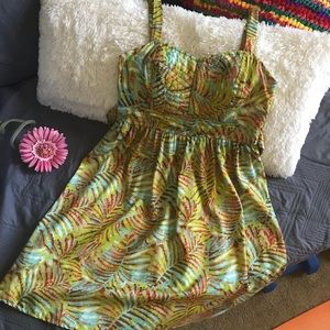 Tropical Mini Dress